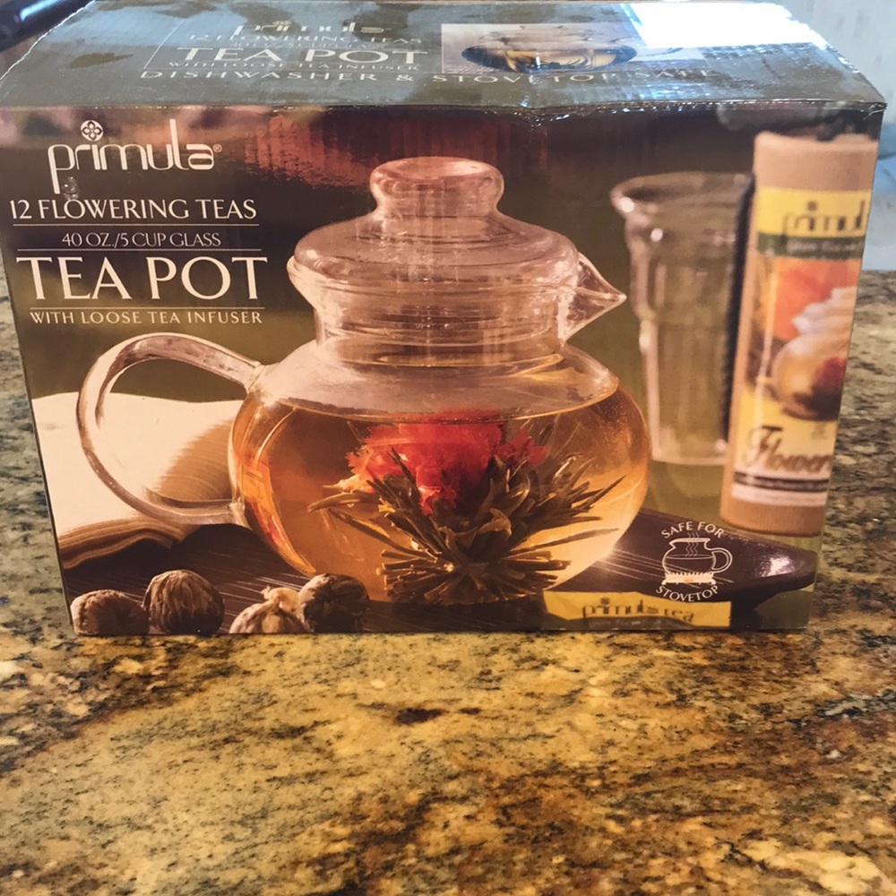 Flowering Tea Pot